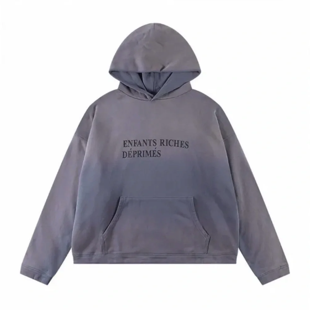 Enfants Riches Déprimés Men's Hooded Sweatshirt - Slate Gray